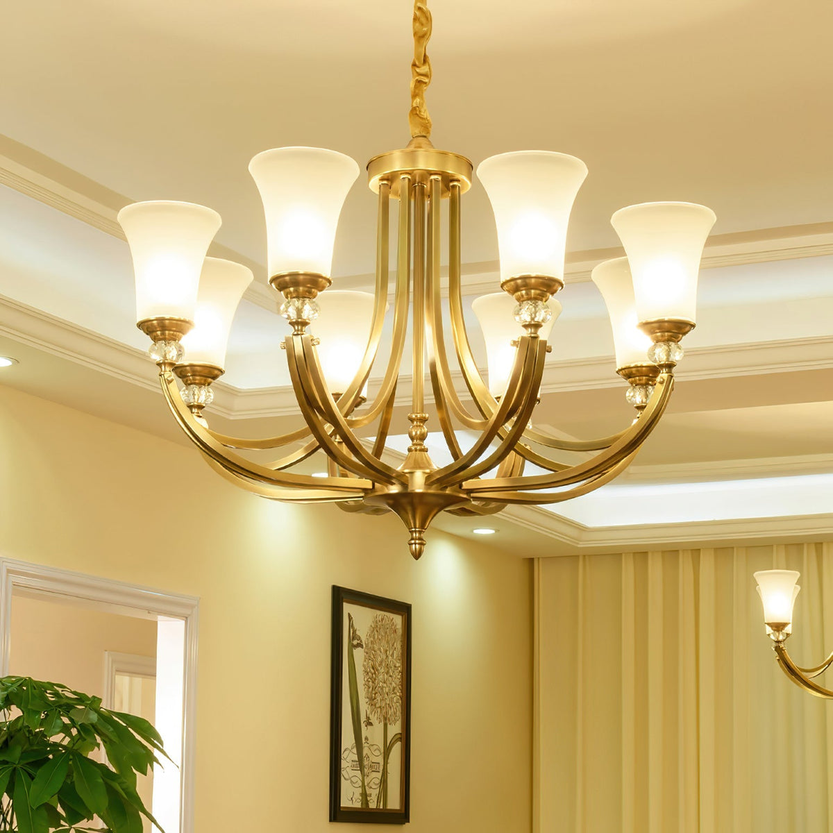 Tuileries Glass Chandelier