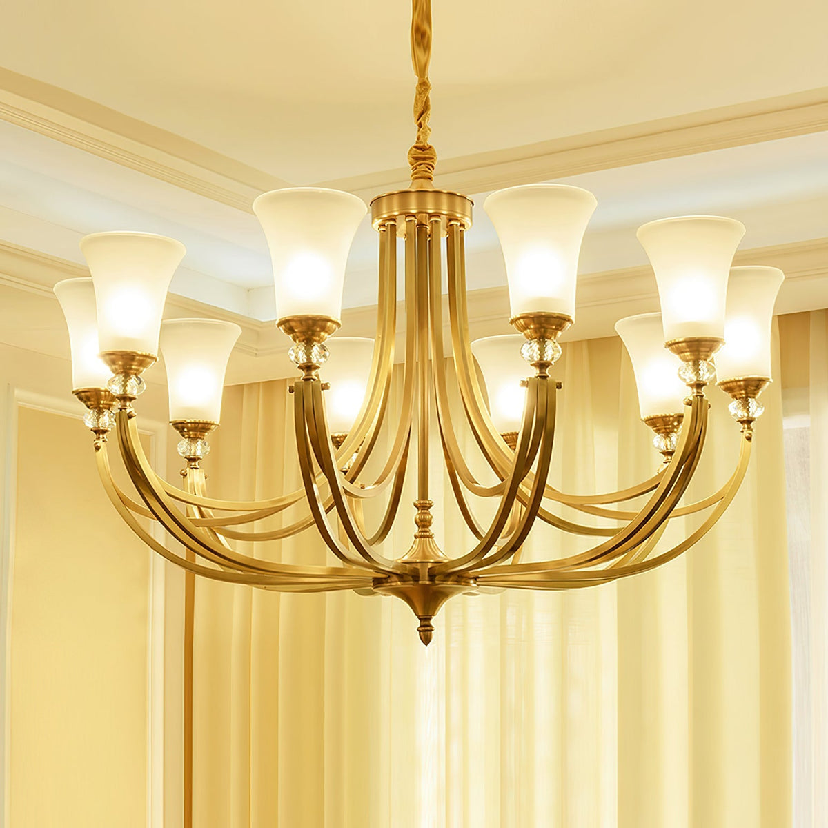 Tuileries Glass Chandelier