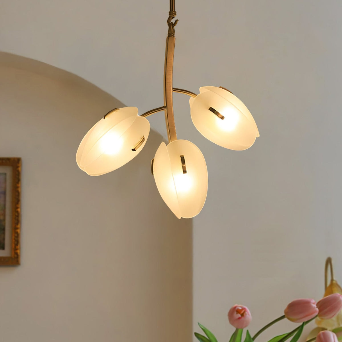 Tulip Bud Chandelier