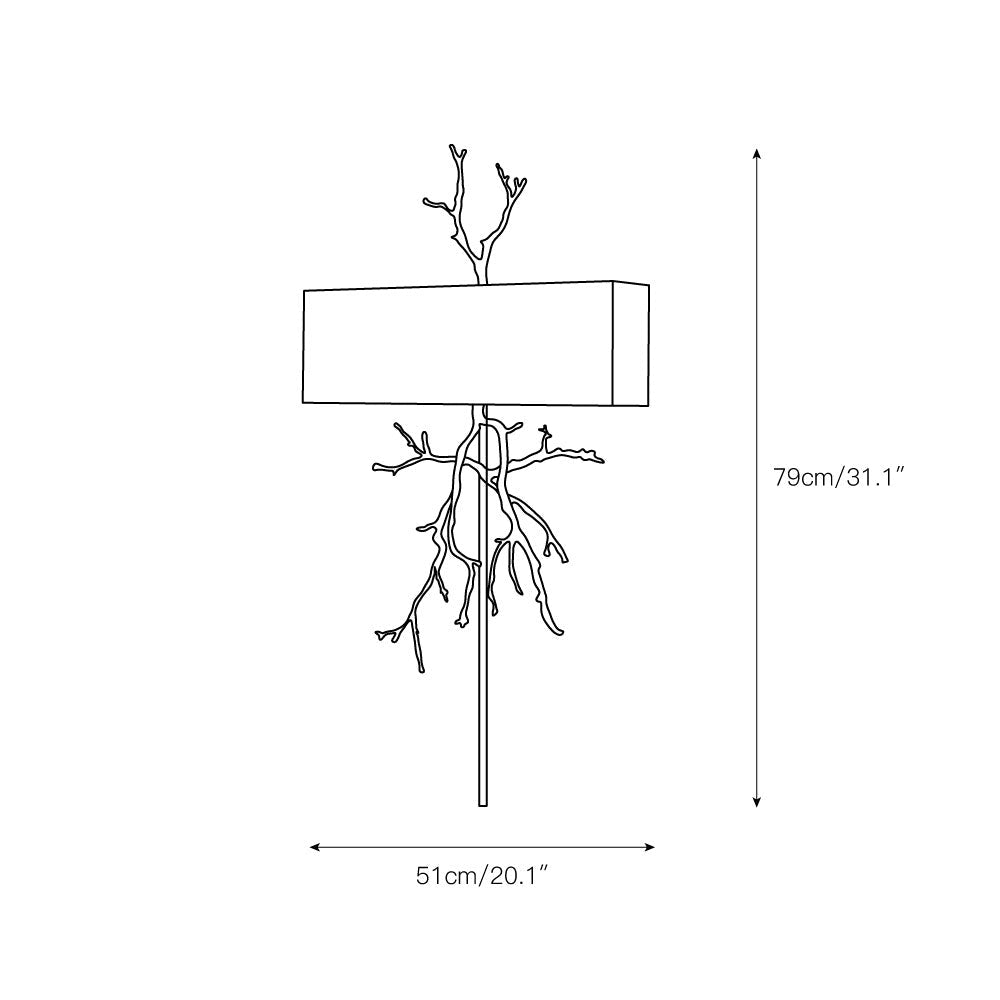 Twig Wall Lamp - view 3