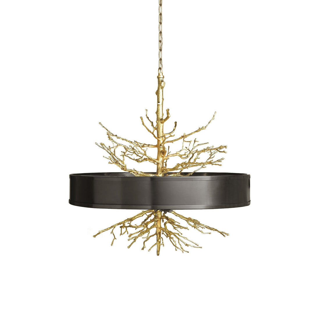 Twig Brass Chandelier