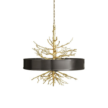 Twig Brass Chandelier