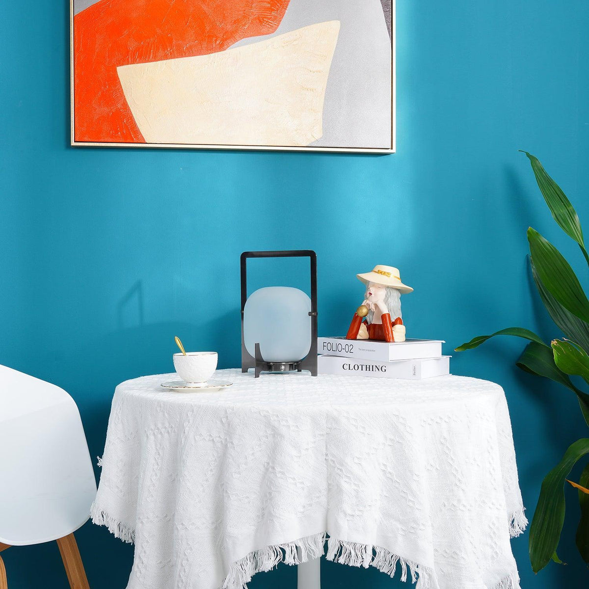 Black Twilight Lantern Table Lamp - view 17