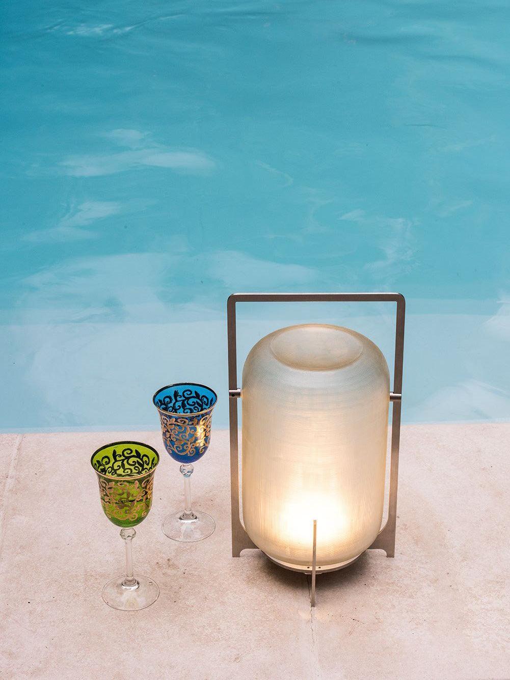 Black Twilight Lantern Table Lamp - view 21