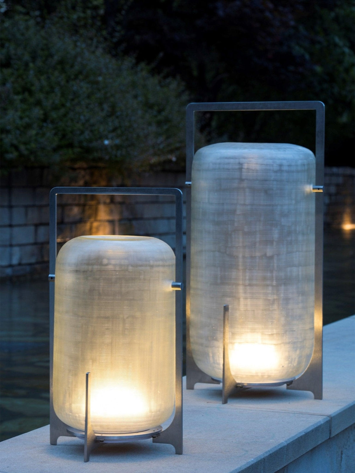 Black Twilight Lantern Table Lamp - view 22