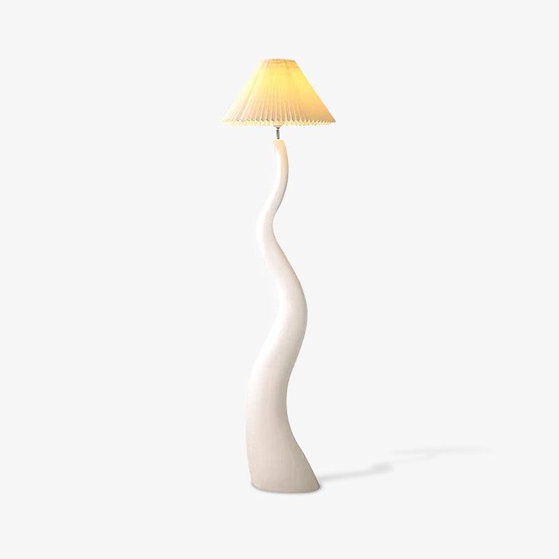 Twisted Pleated Floor Lamp - view 28