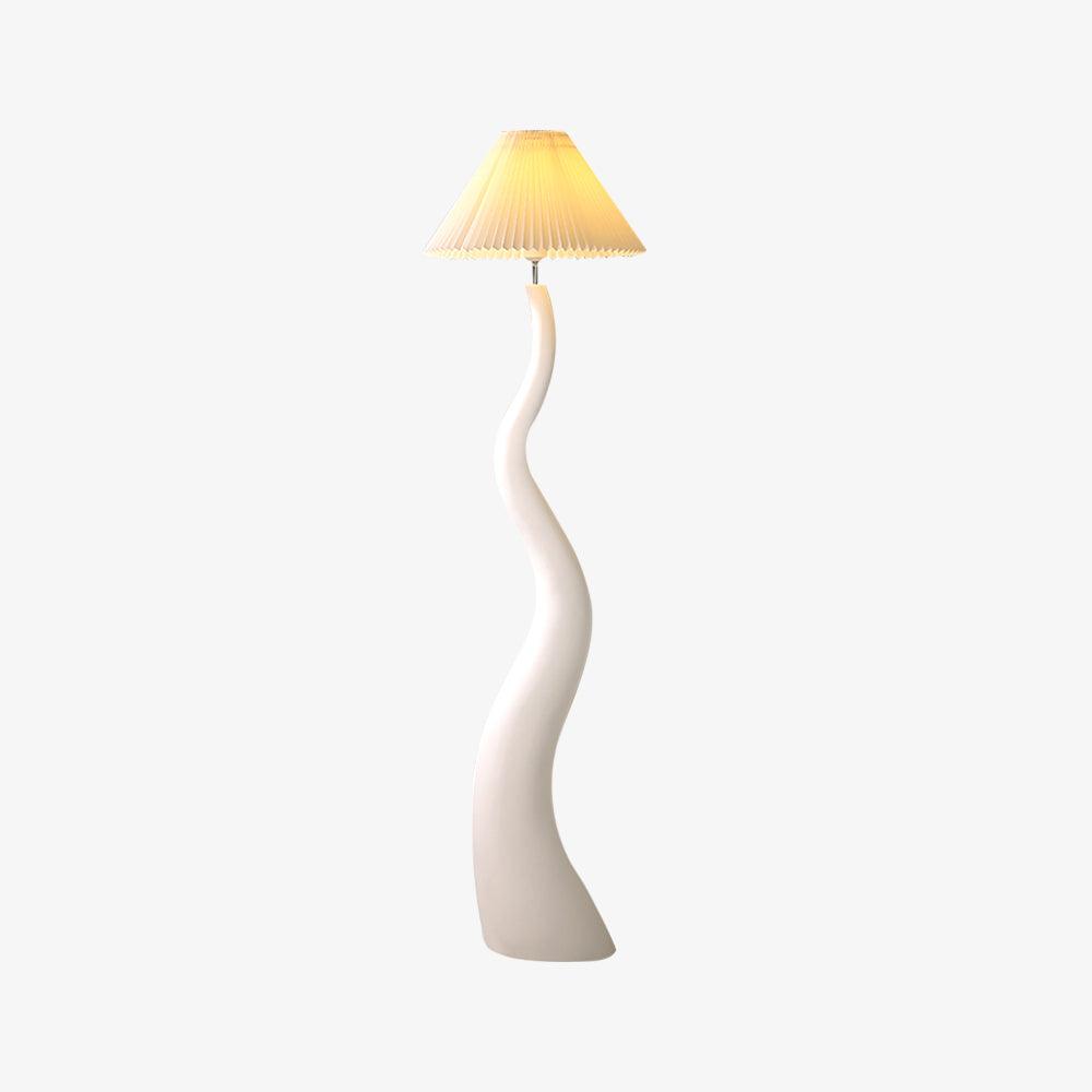 Twisted Pleated Floor Lamp - view 7