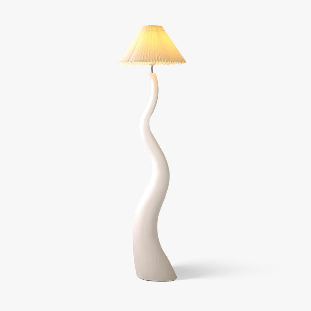 Twisted Pleated Floor Lamp - view 29