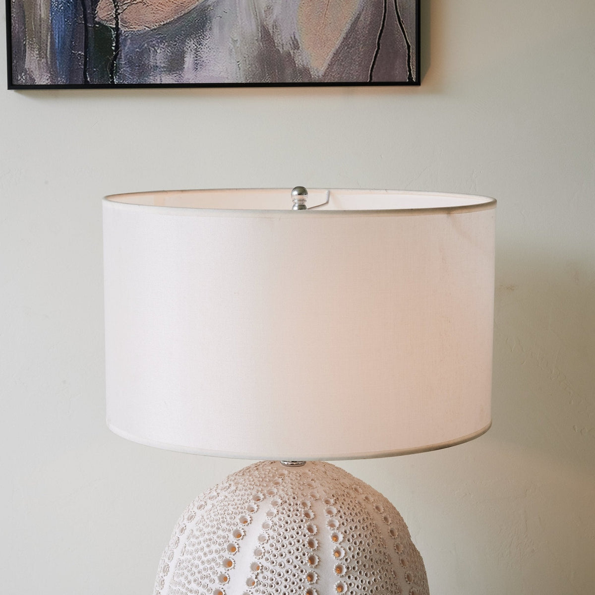 Urchin Textured Ceramic Table Lamp
