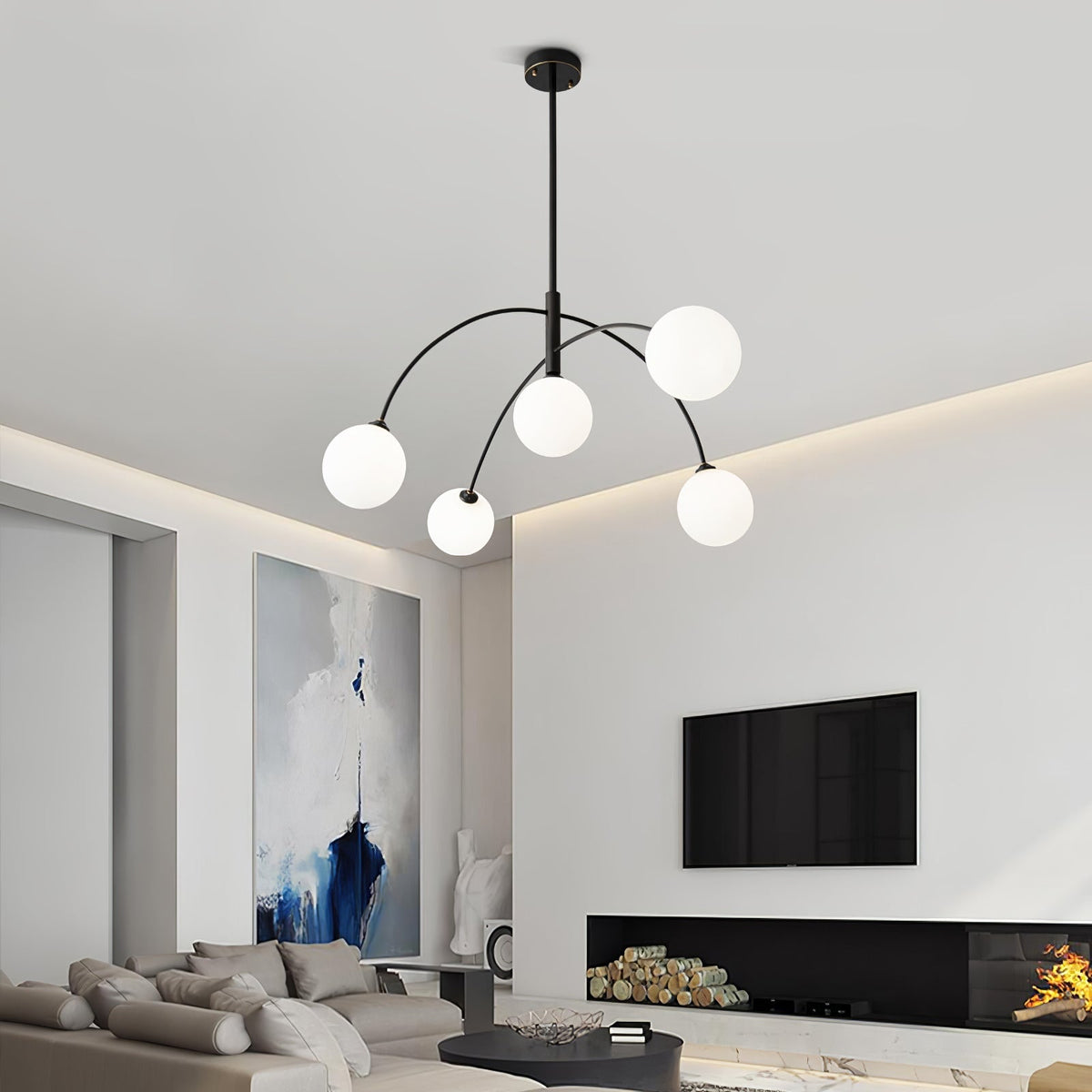 Valentina Arc Chandelier - view 3
