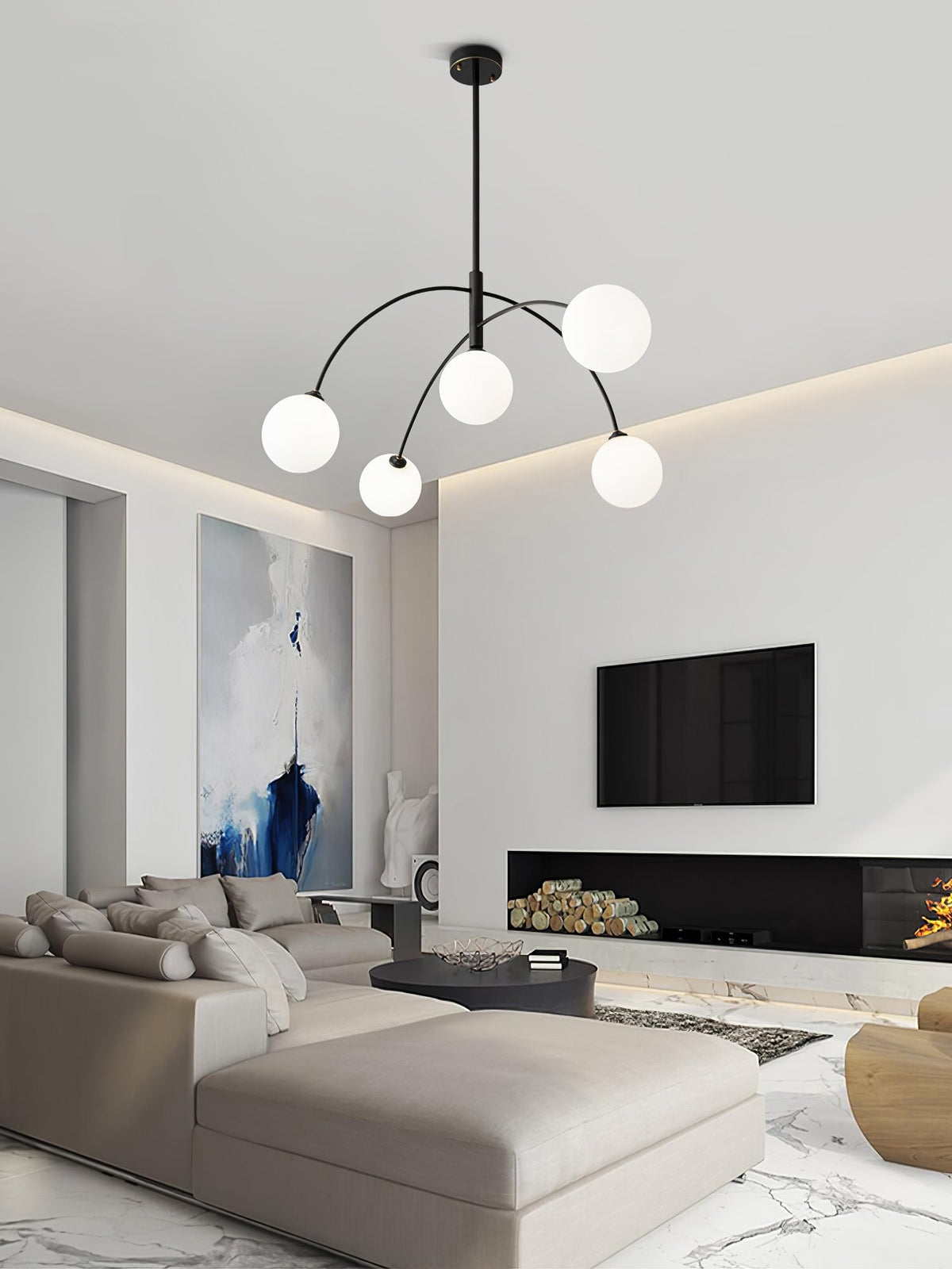Valentina Arc Chandelier - view 9