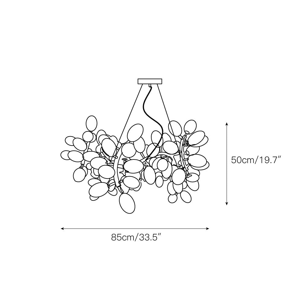 Grape Bunch Chandelier - view 3