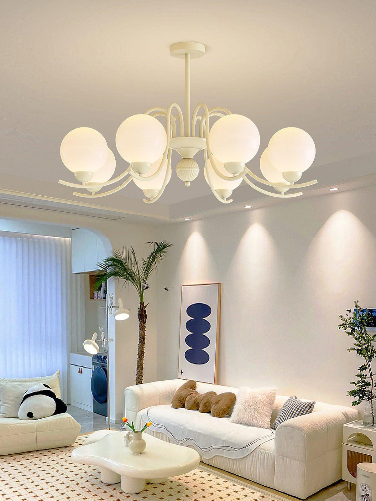 Vanilla Ball Chandelier - view 12