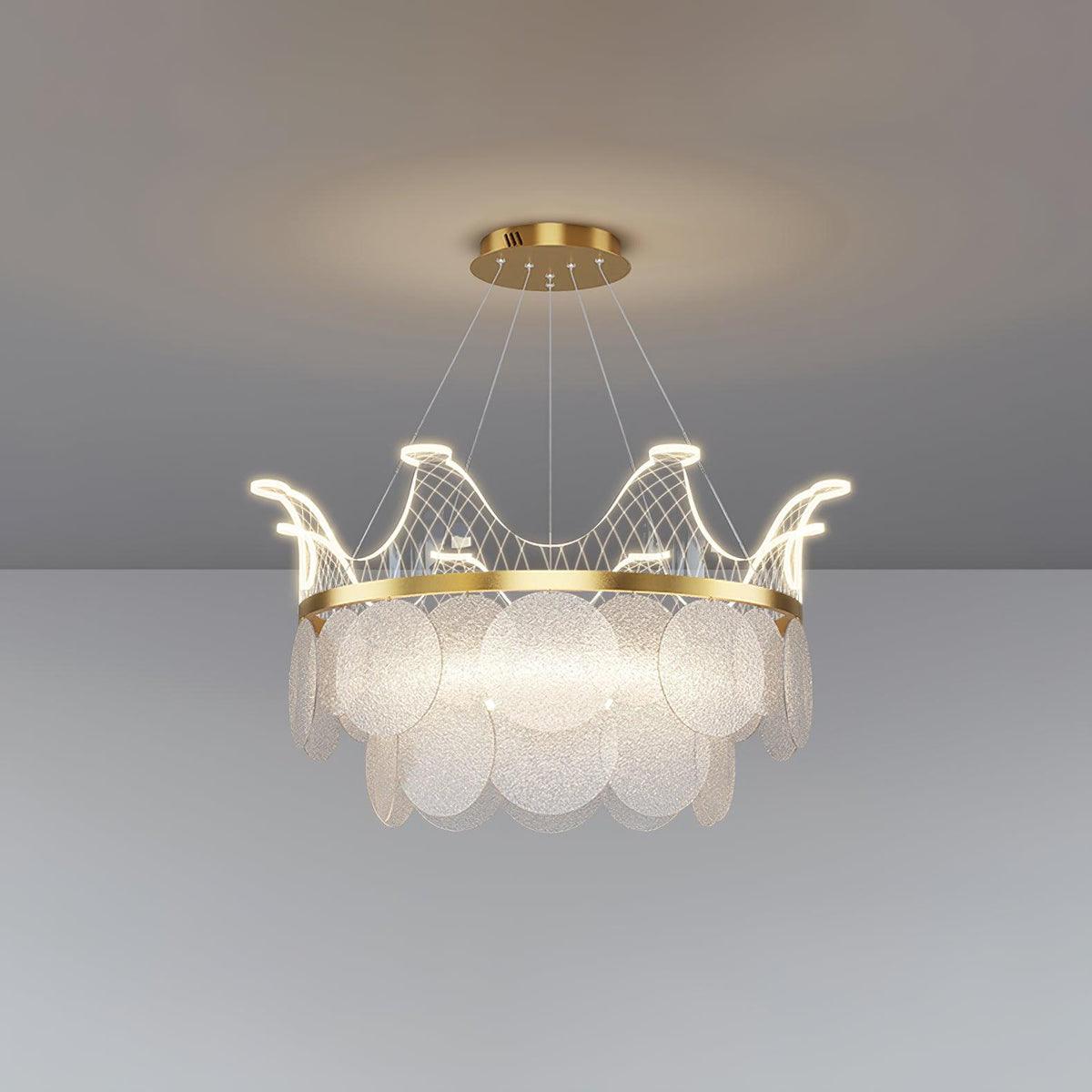 Vassar Crown Chandelier - view 19