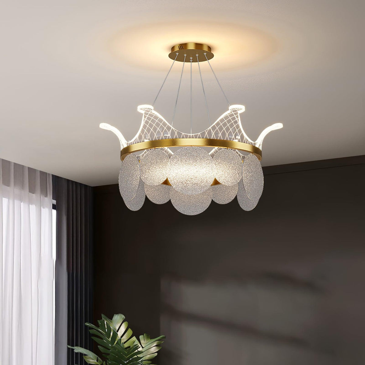 Vassar Crown Chandelier - view 11