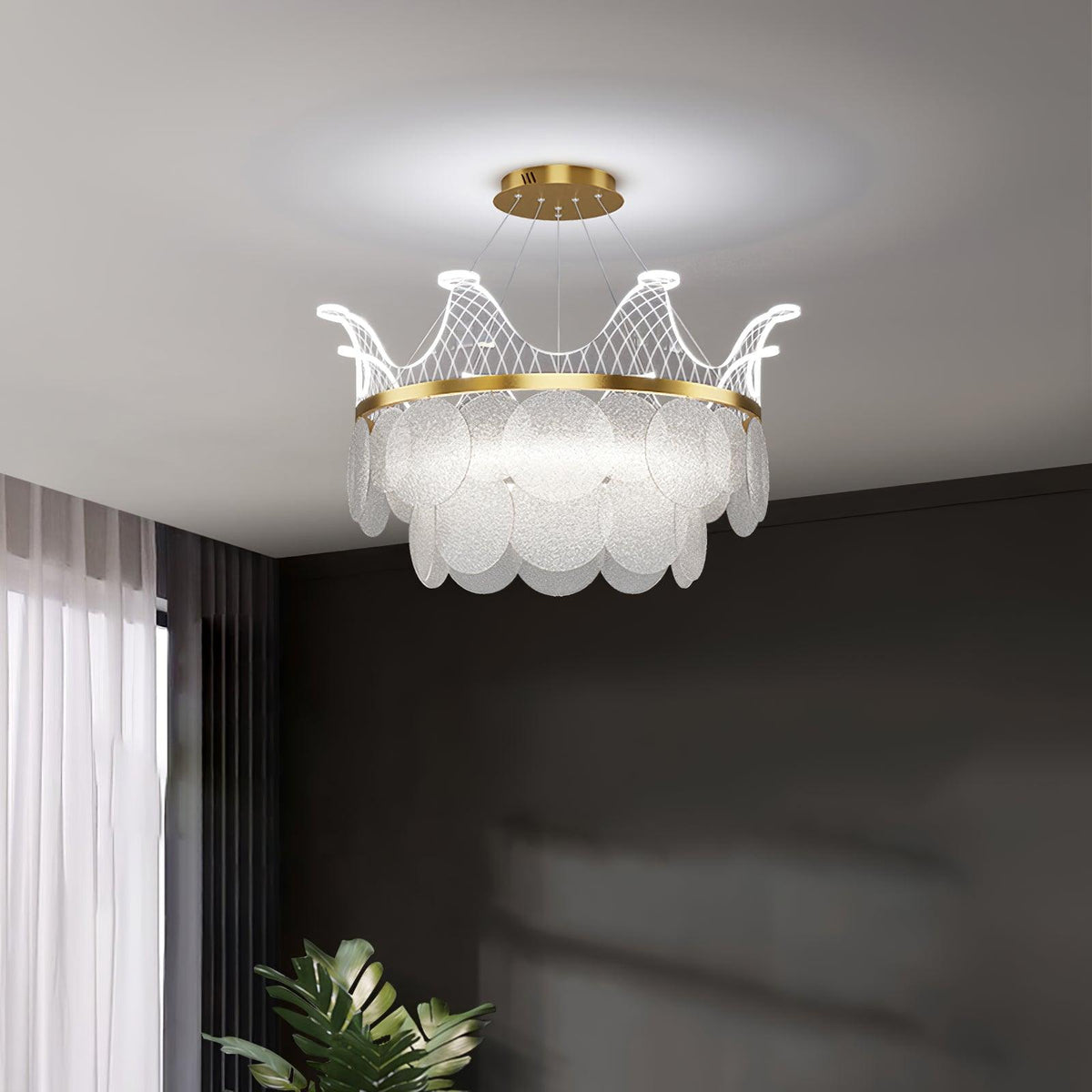 Vassar Crown Chandelier - view 15