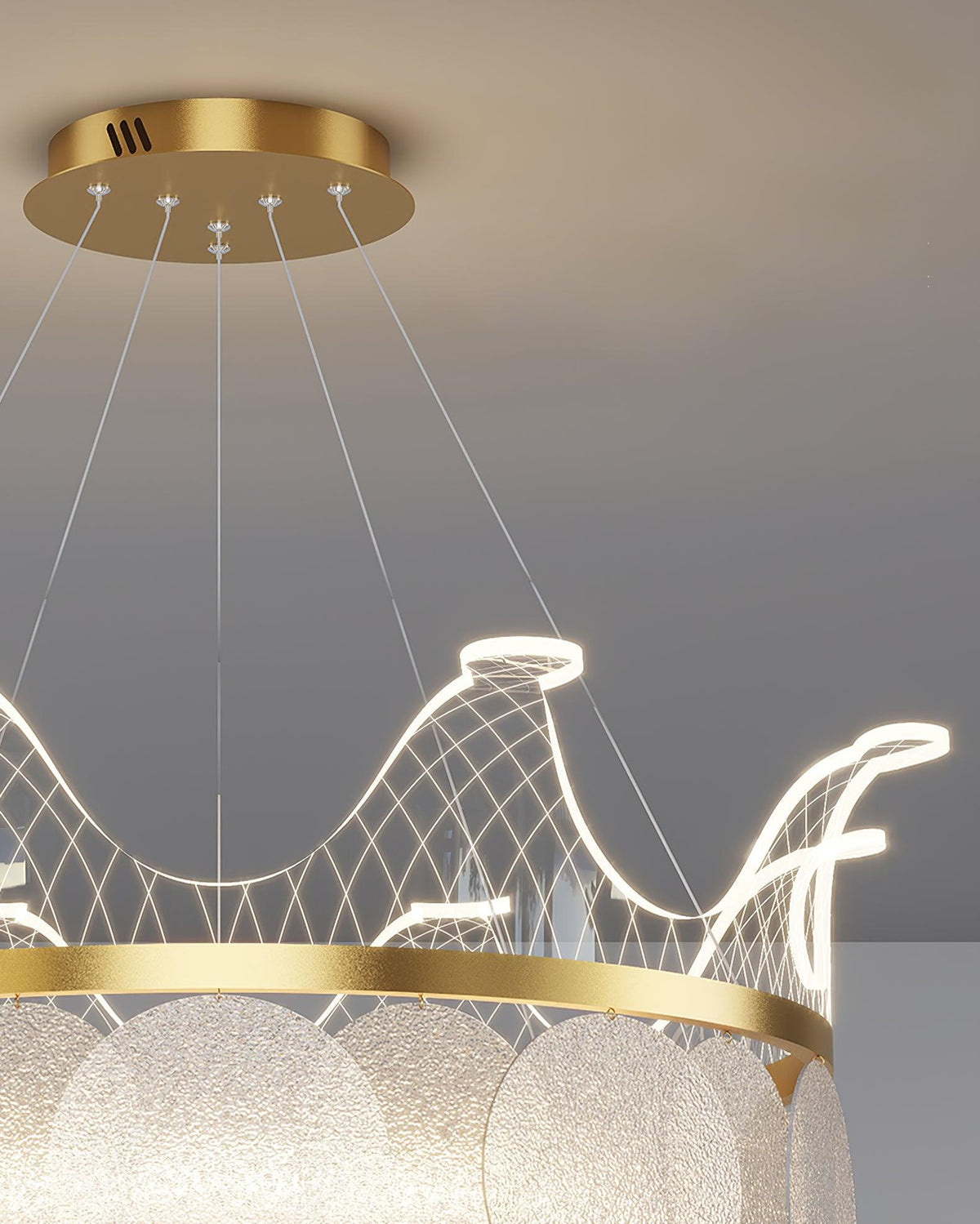 Vassar Crown Chandelier - view 16