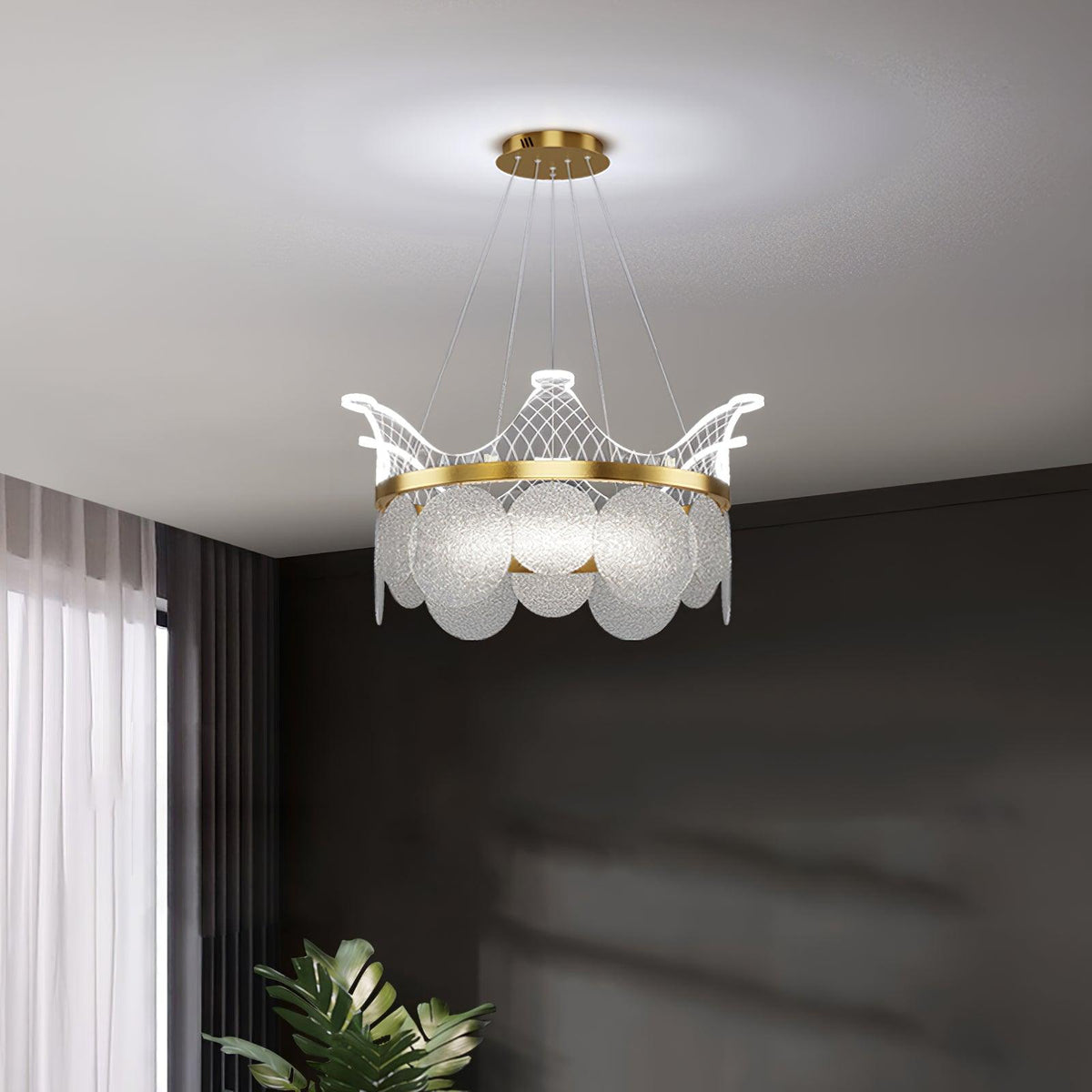 Vassar Crown Chandelier - view 13