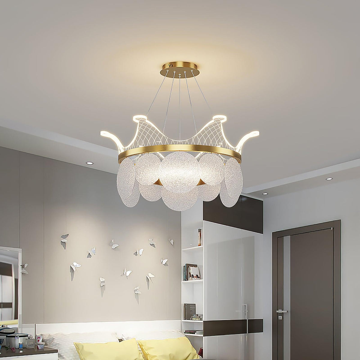 Vassar Crown Chandelier - view 3
