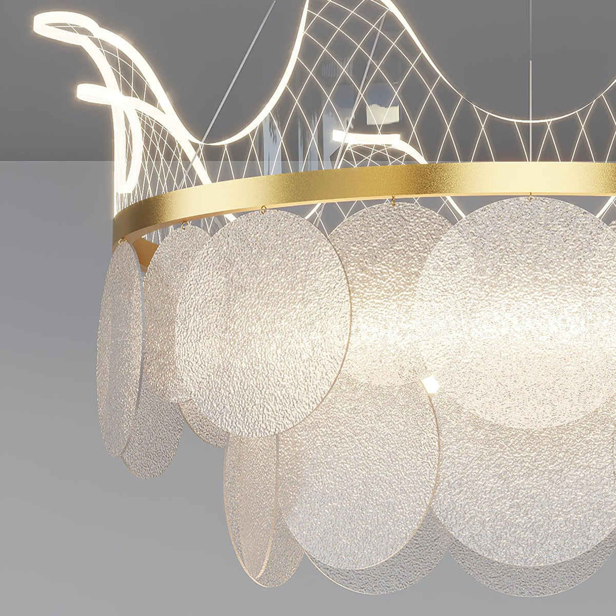 Vassar Crown Chandelier - view 17
