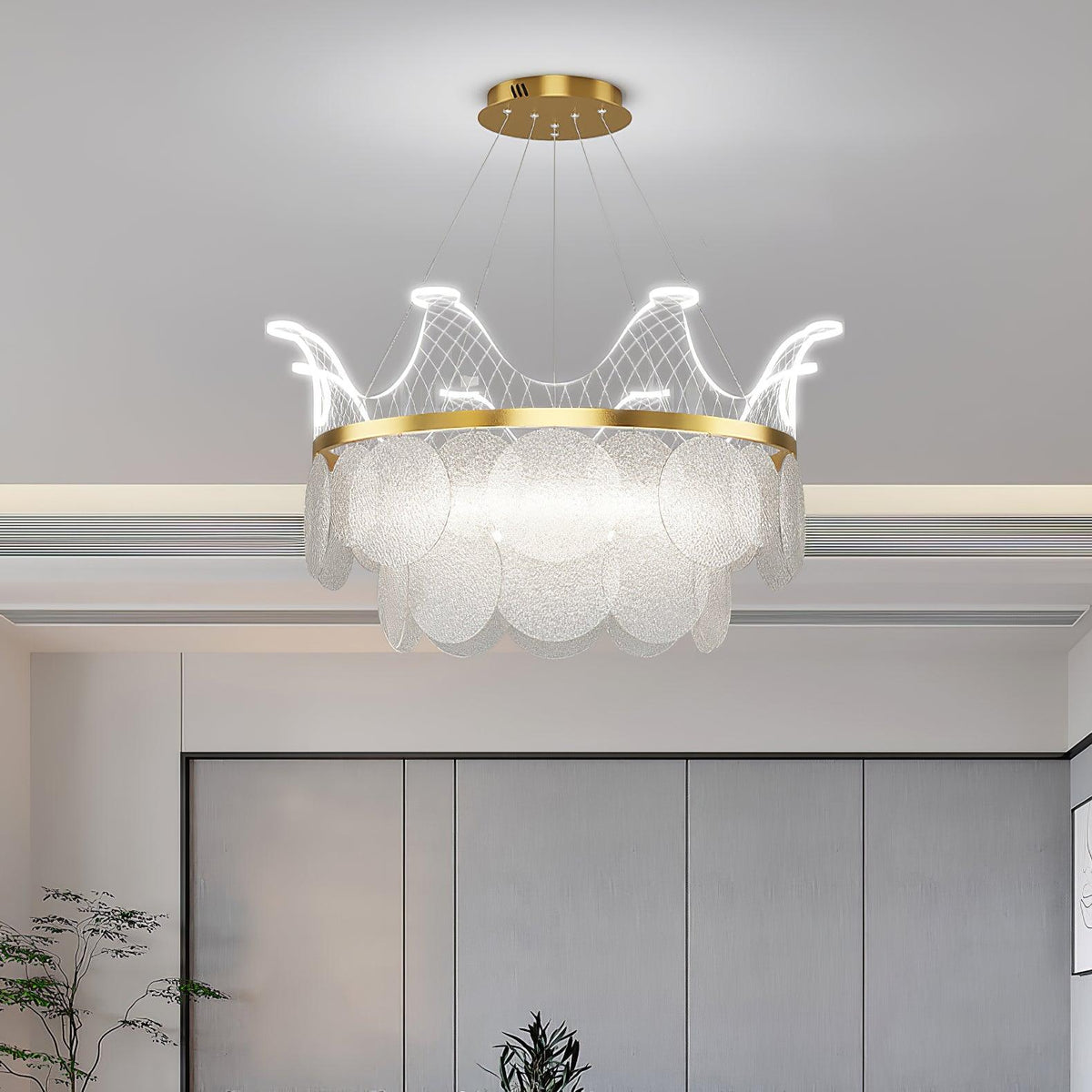 Vassar Crown Chandelier - view 9