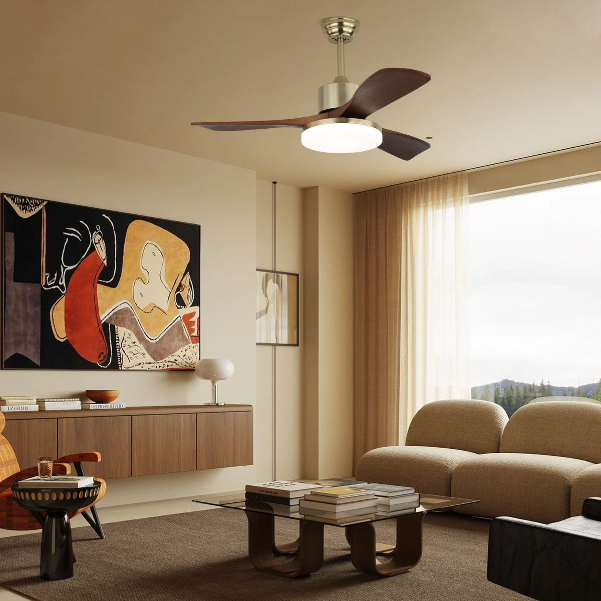 Vega Ceiling Fan Light - view 3