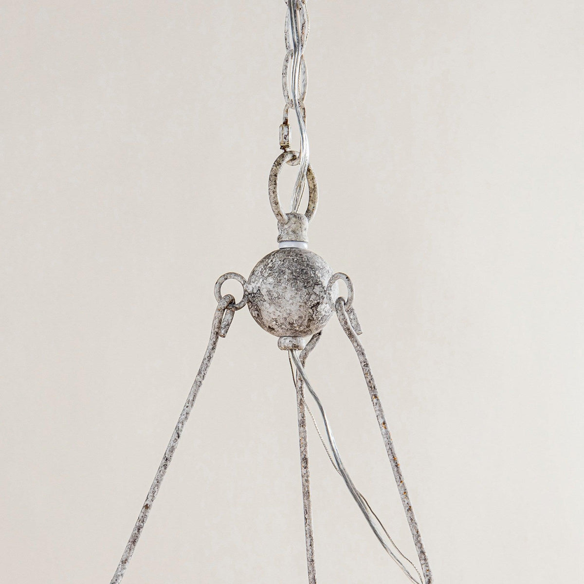 Venezia Wood Wheel Chandelier - view 25