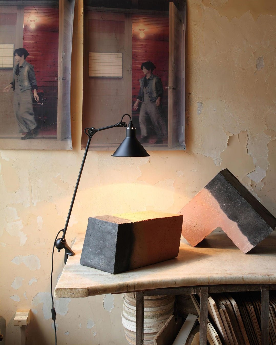 Versa Glide Clamp Table Lamp - view 4