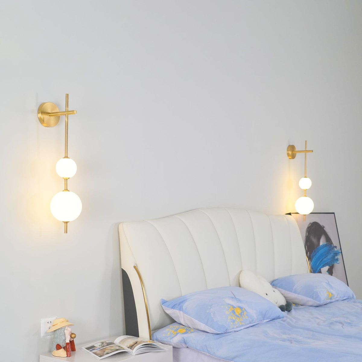 Vertical Globe Plug-in Wall Lamp - view 23