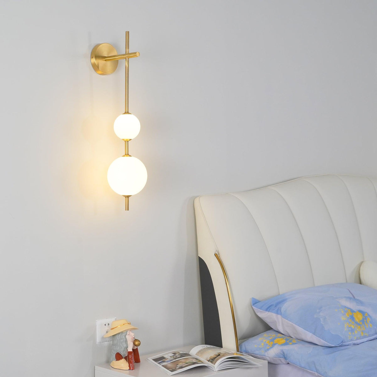 Vertical Globe Plug-in Wall Lamp - view 22