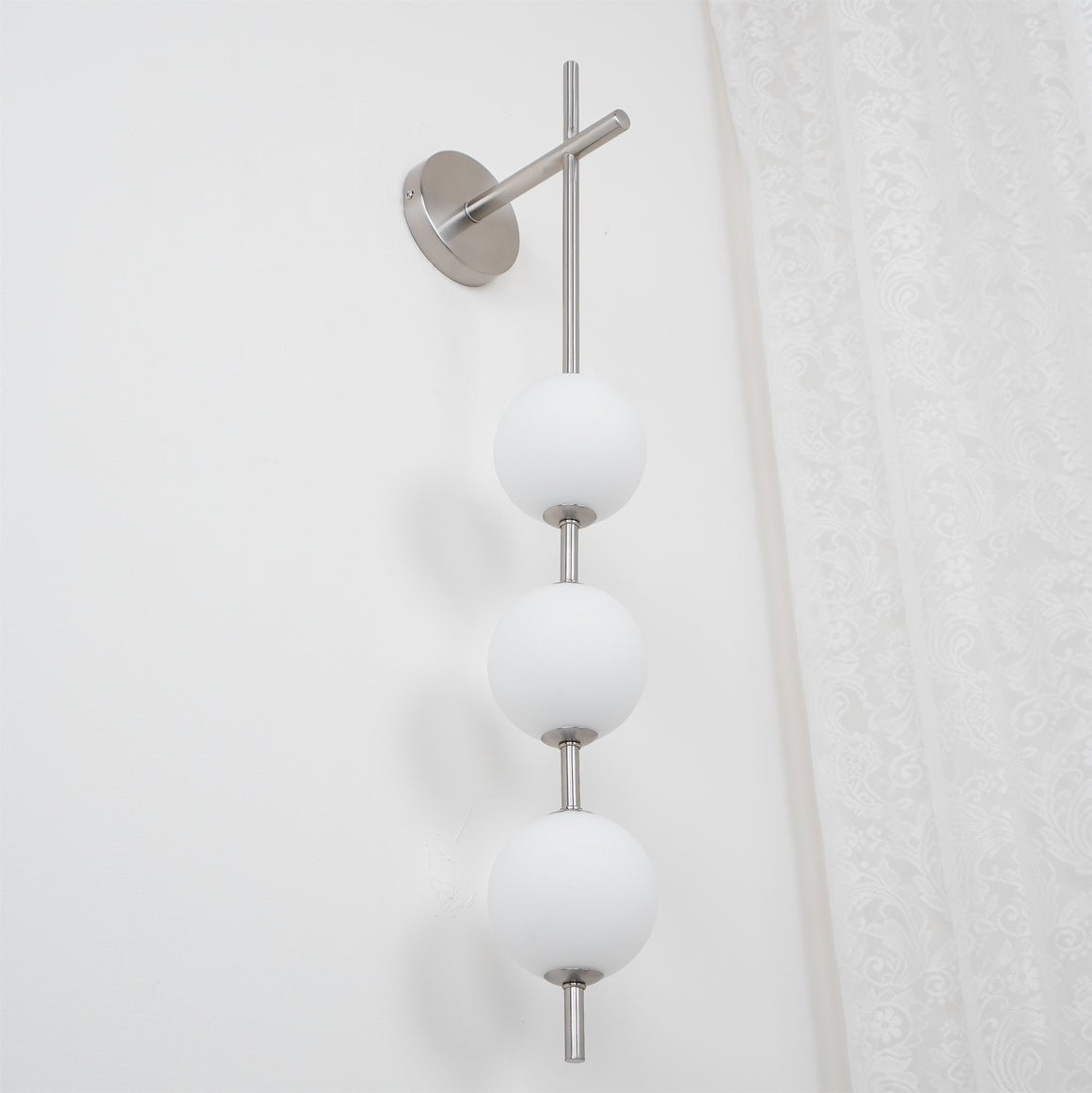 Vertical Globe Plug-in Wall Lamp - view 48