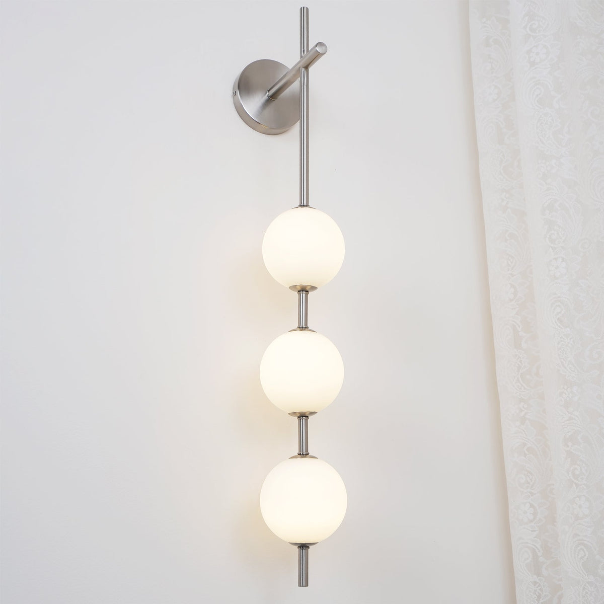 Vertical Globe Plug-in Wall Lamp - view 47