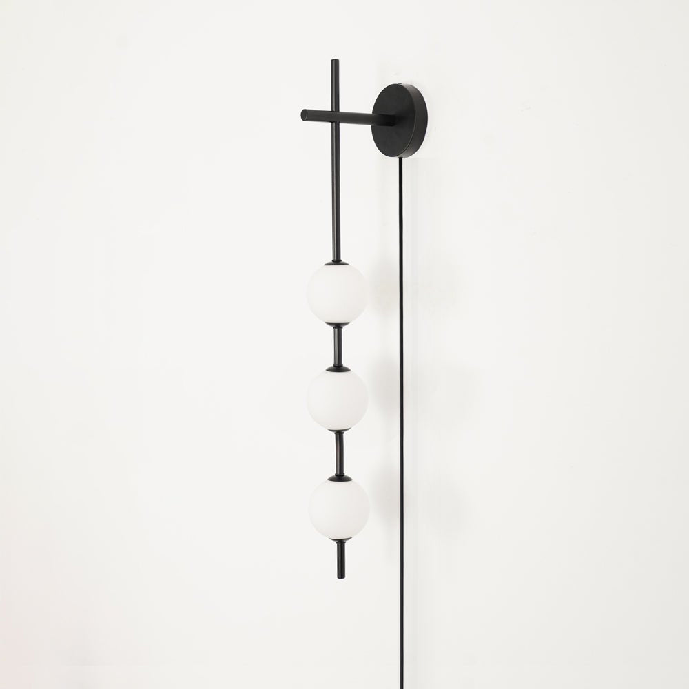 Vertical Globe Plug-in Wall Lamp - view 63