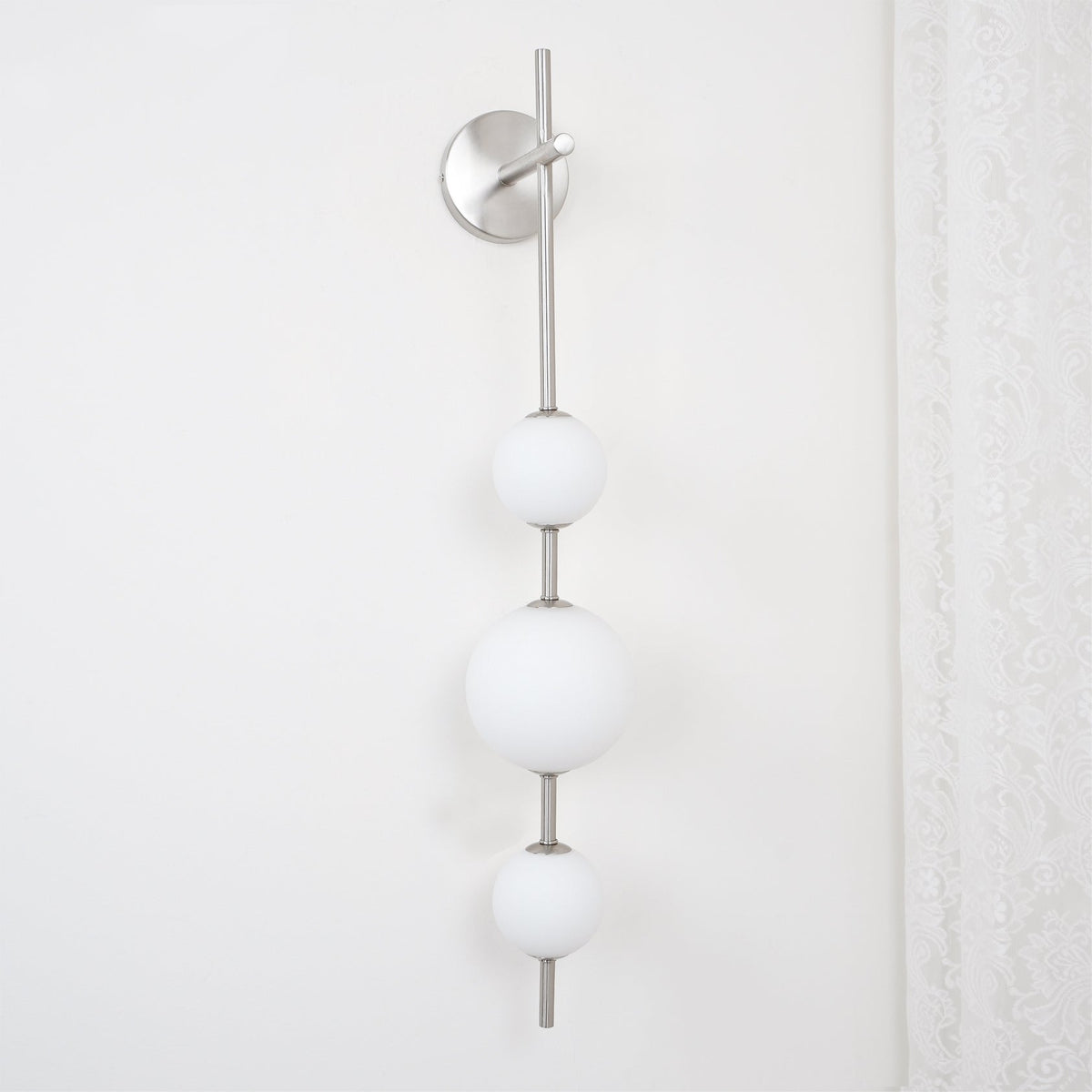 Vertical Globe Plug-in Wall Lamp - view 49