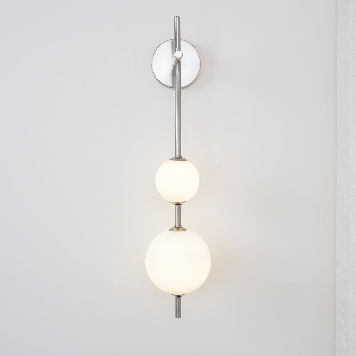 Vertical Globe Plug-in Wall Lamp - view 54
