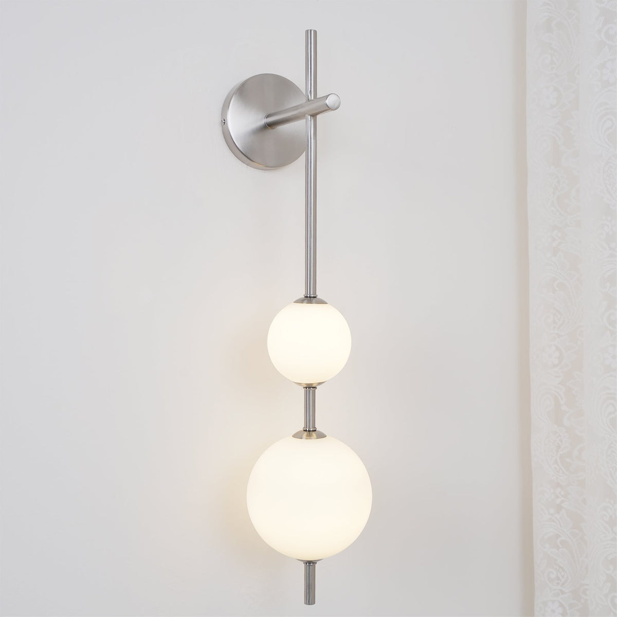 Vertical Globe Plug-in Wall Lamp - view 55