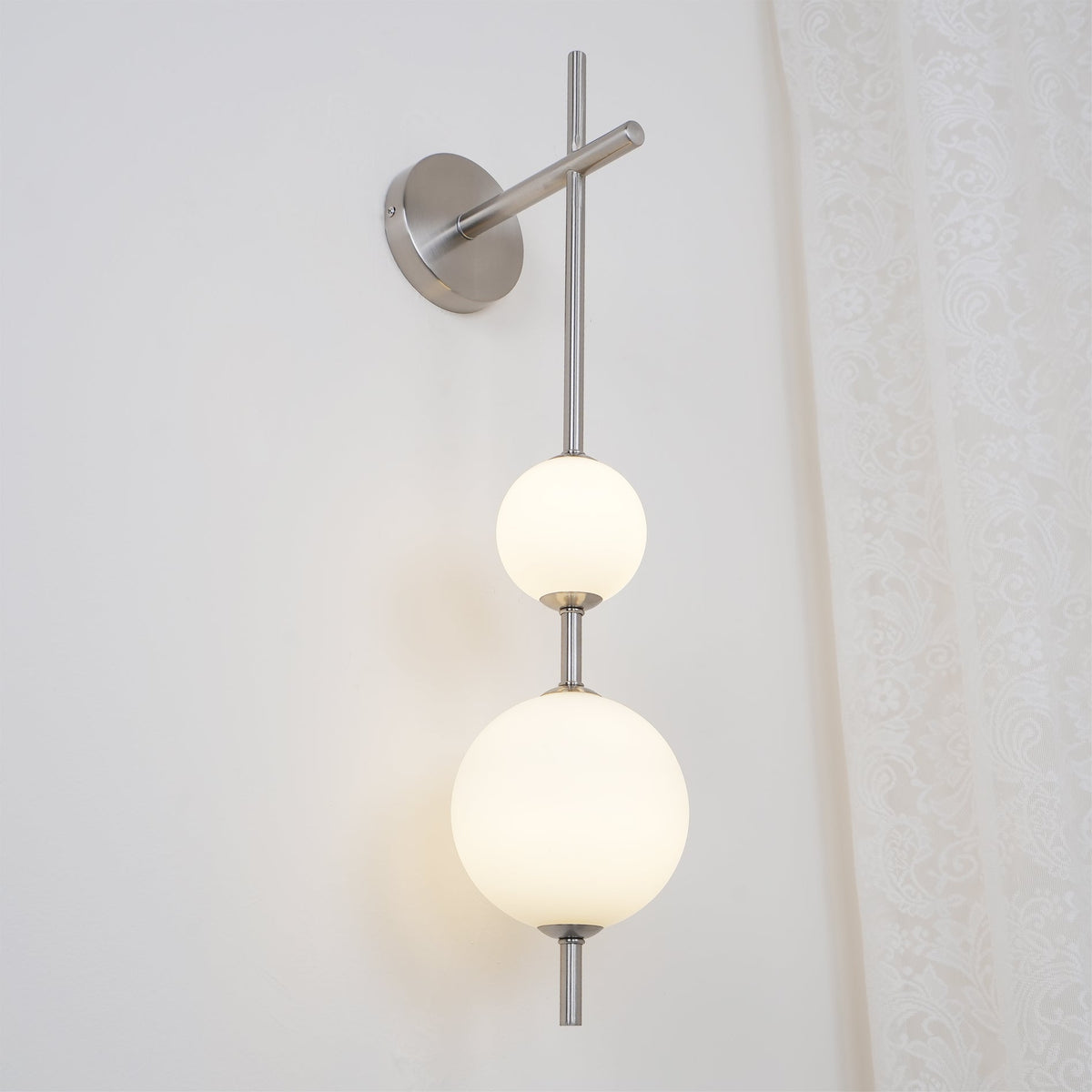 Vertical Globe Plug-in Wall Lamp - view 56