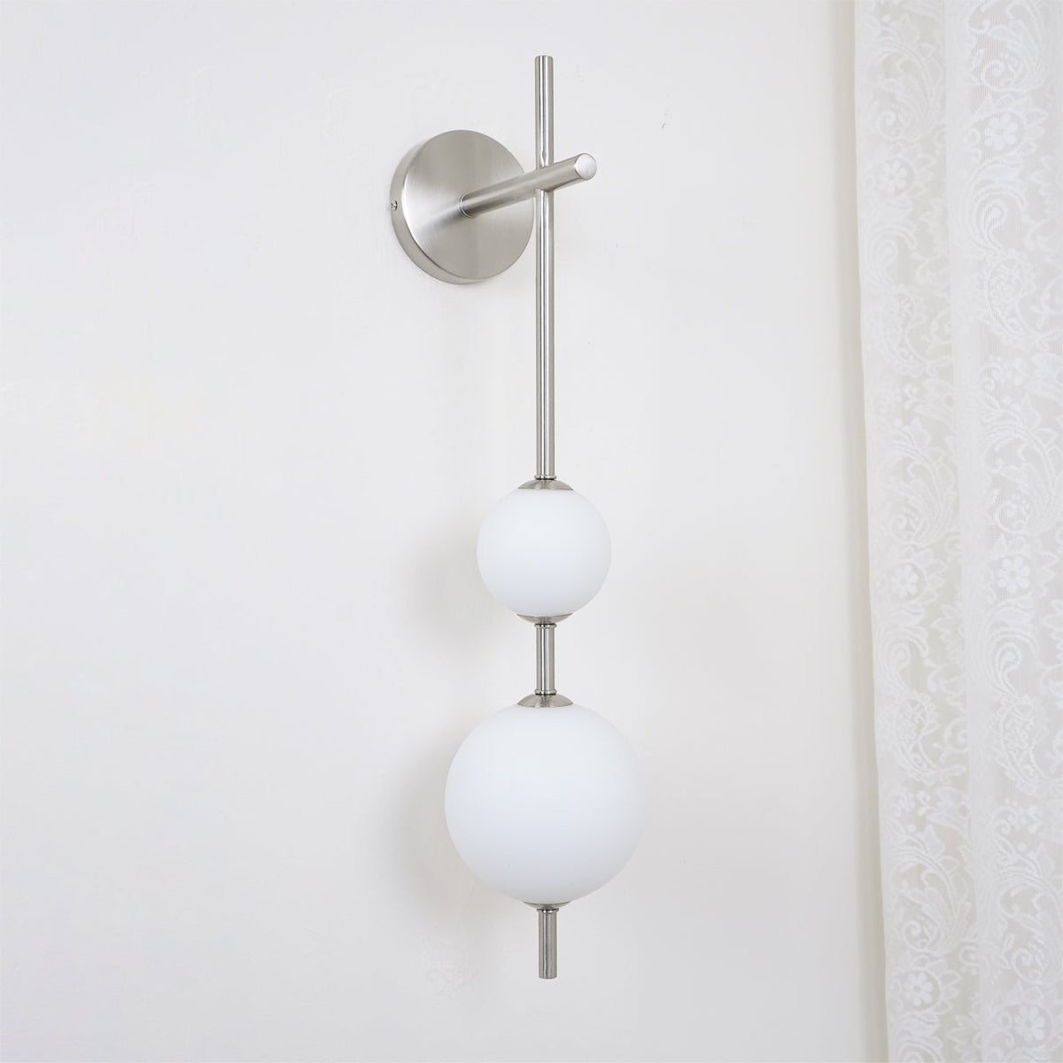 Vertical Globe Plug-in Wall Lamp - view 57