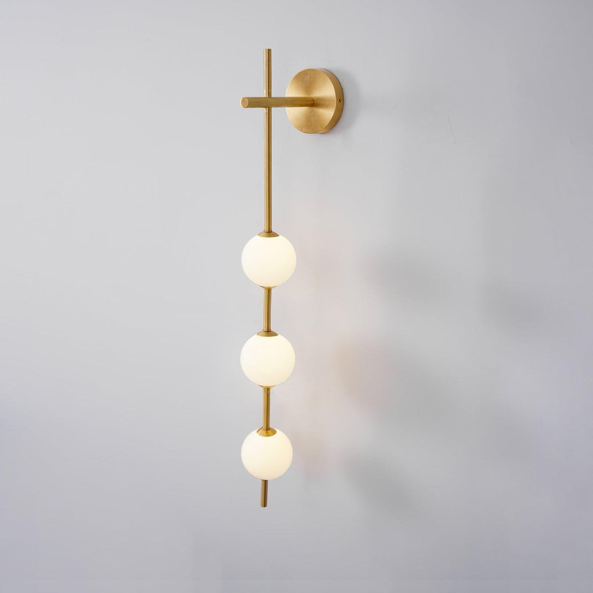 Vertical Globe Plug-in Wall Lamp - view 43