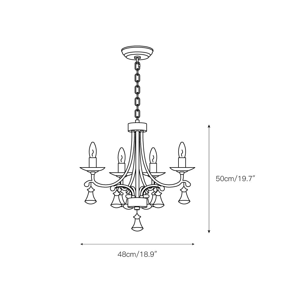 Vesca Chandelier - view 3