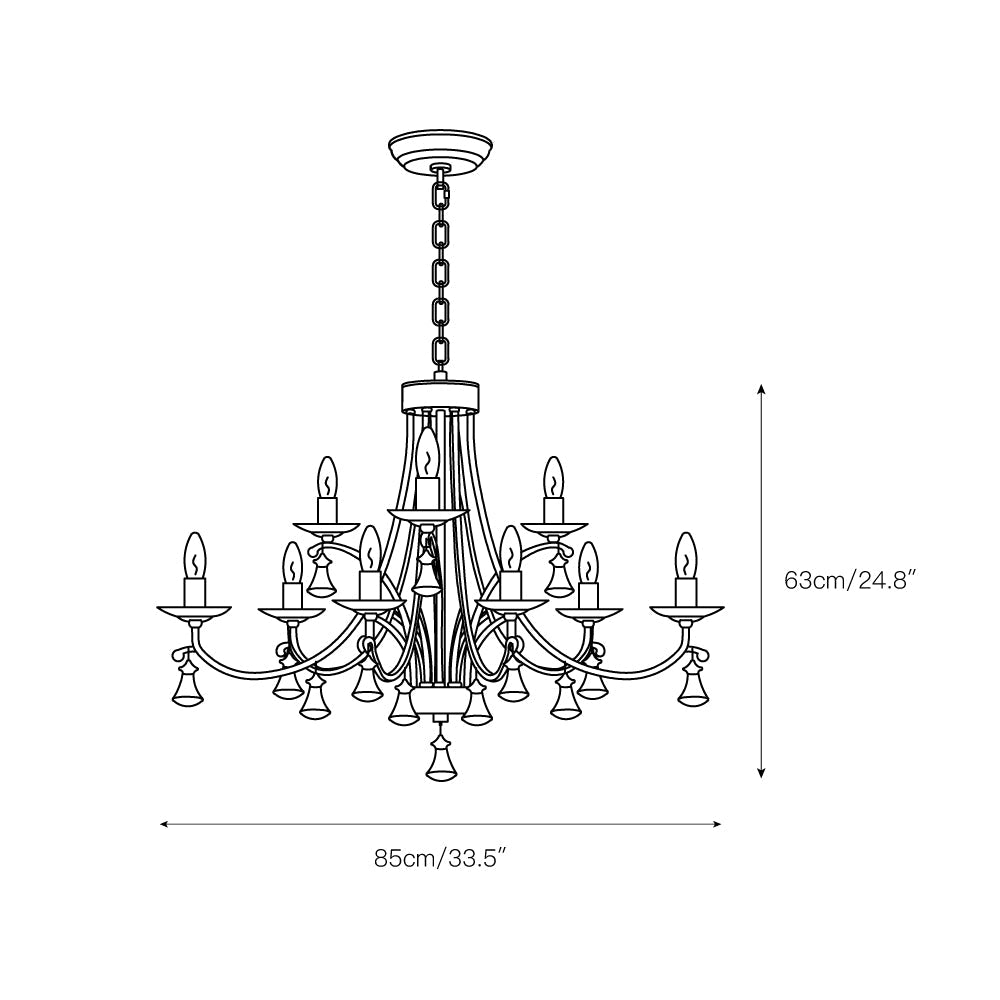 Vesca Chandelier - view 5