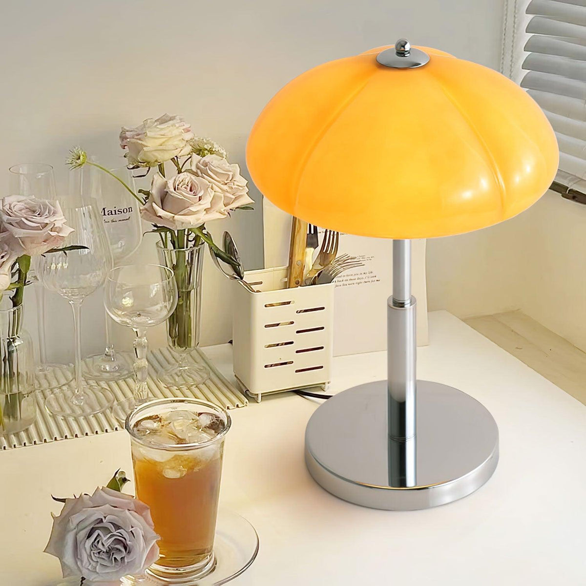 Mushroom Bauhaus Table Lamp - view 17