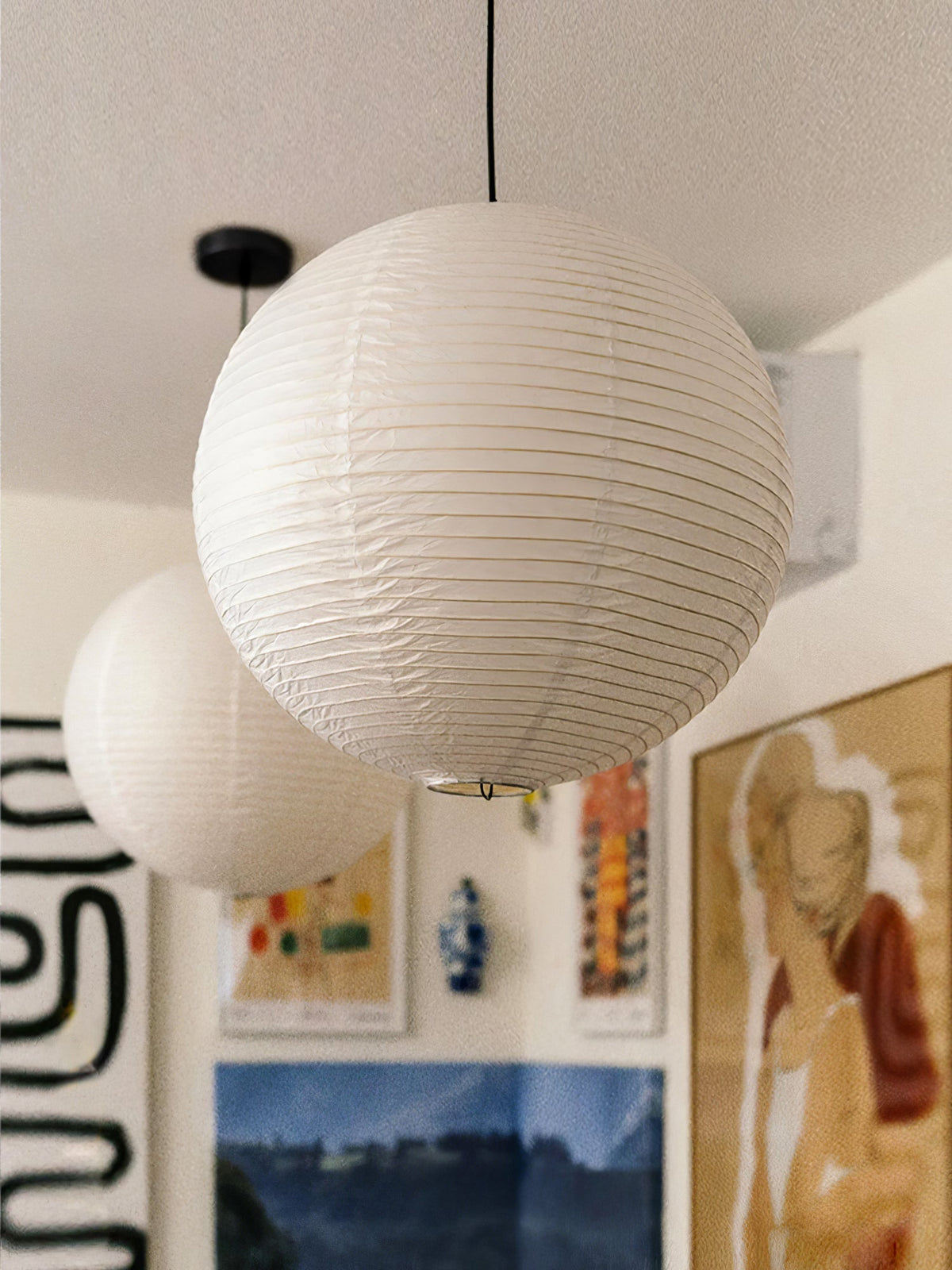 Washi Paper A Pendant Lamp - view 80