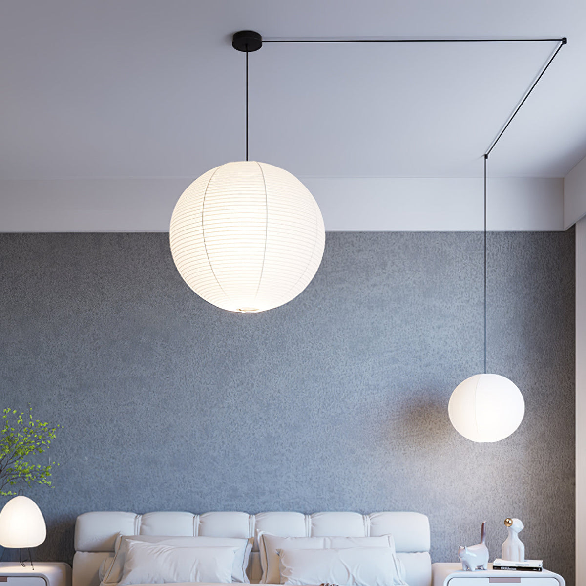 Washi Paper A Pendant Lamp - view 67