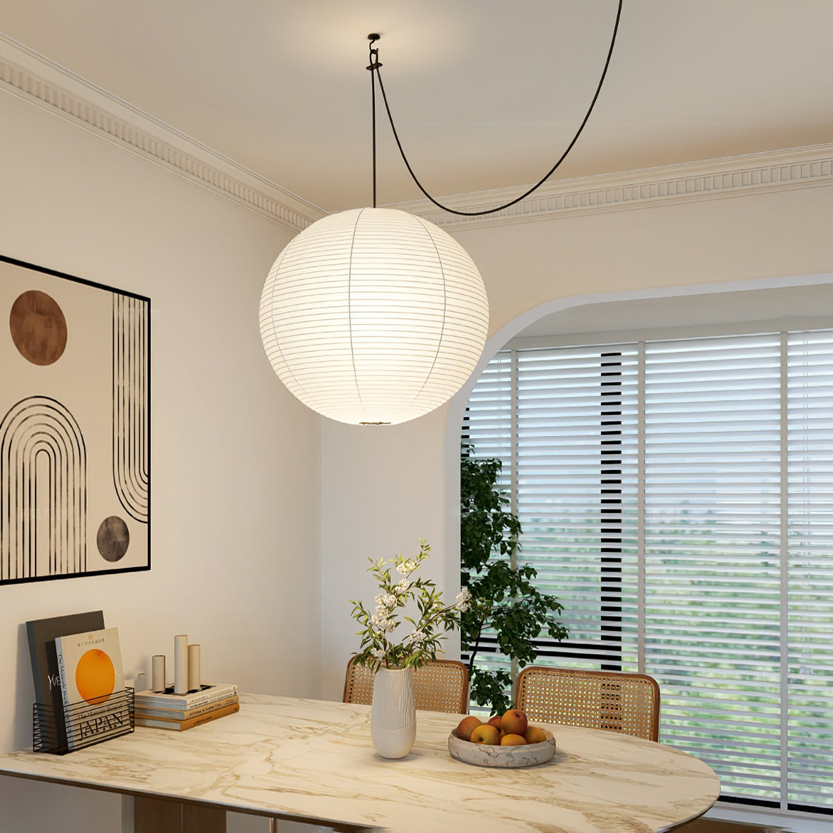 Washi Paper A Pendant Lamp - view 65