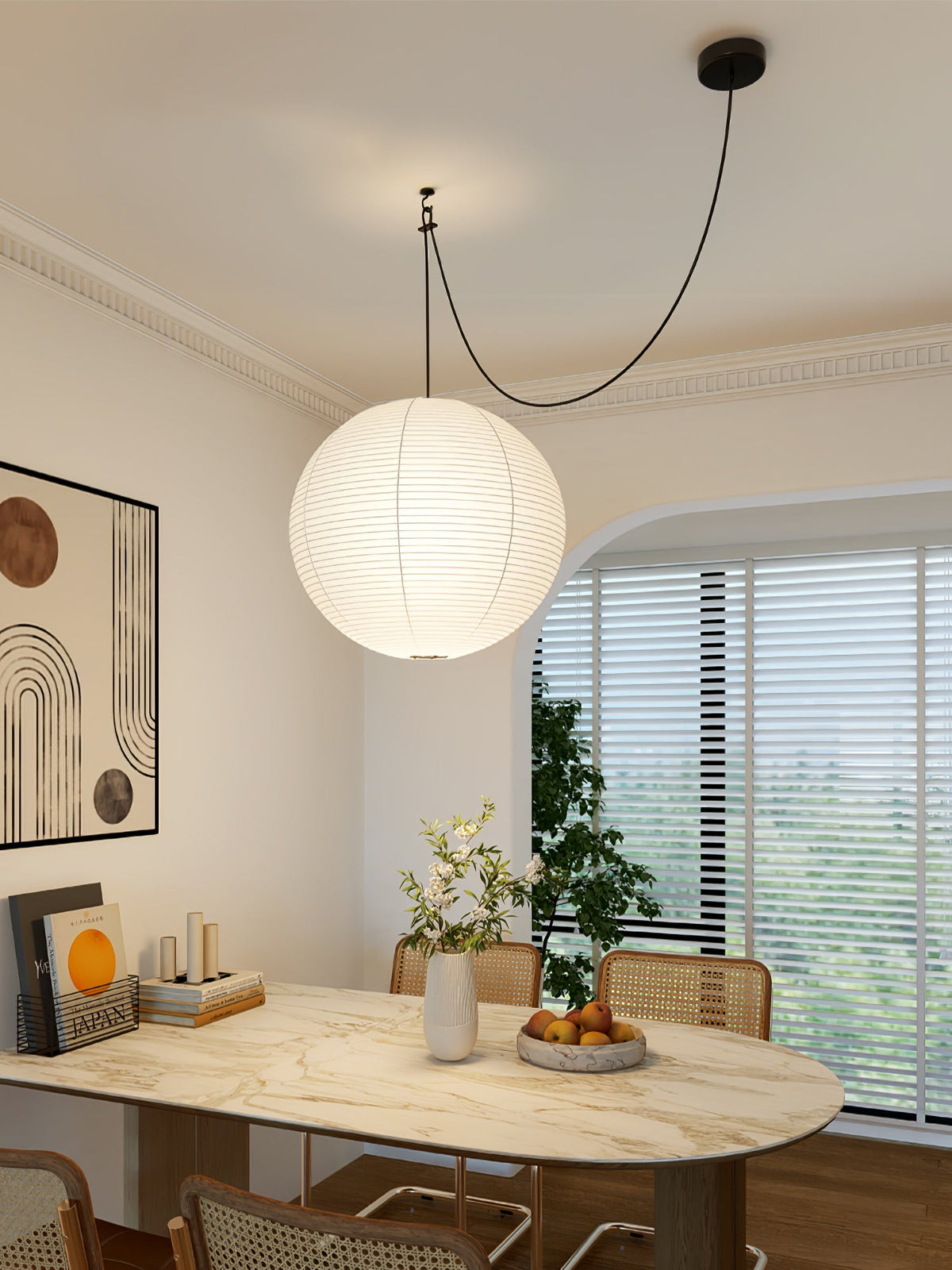 Washi Paper A Pendant Lamp - view 76