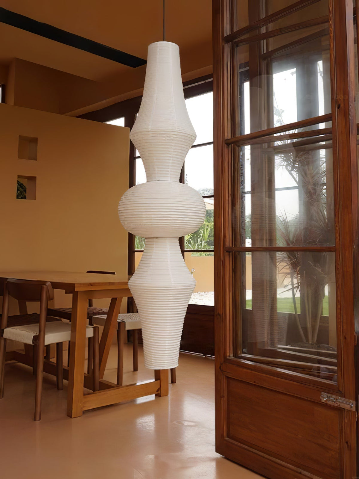 Washi Paper E Pendant Light - view 38