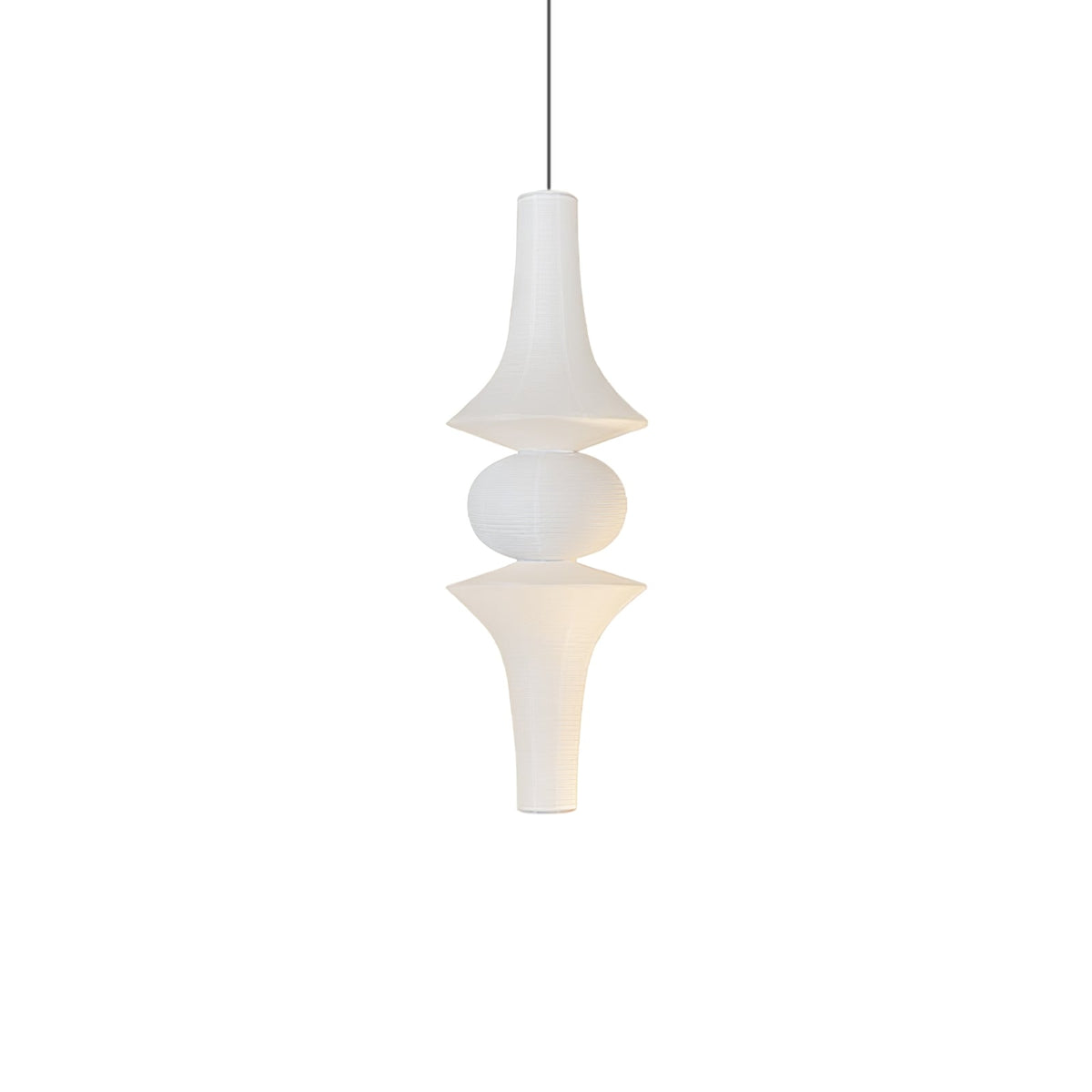 Washi Paper E Pendant Light - view 49