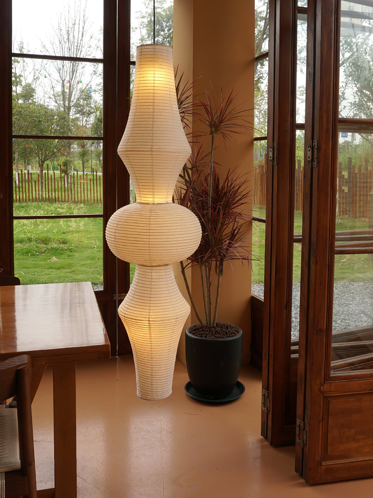 Washi Paper E Pendant Light - view 56