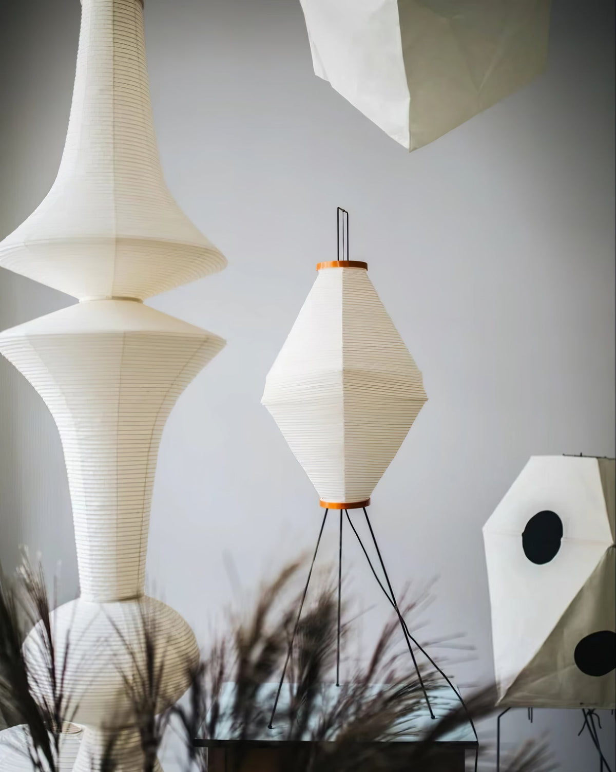 Washi Paper E Pendant Light - view 65